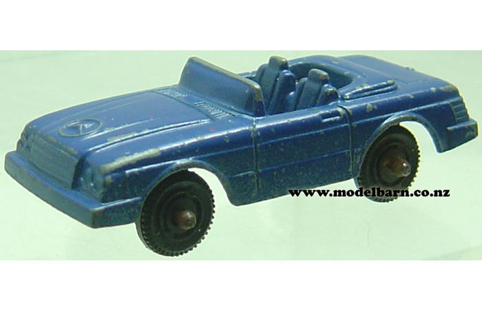 Mercedes 450 SL Convertible (dark blue, 58mm) Tootsietoy