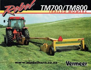 Vermeer Rebel TM700/TM800 Trailed Mowers Sales Brochure-other-brochures-Model Barn