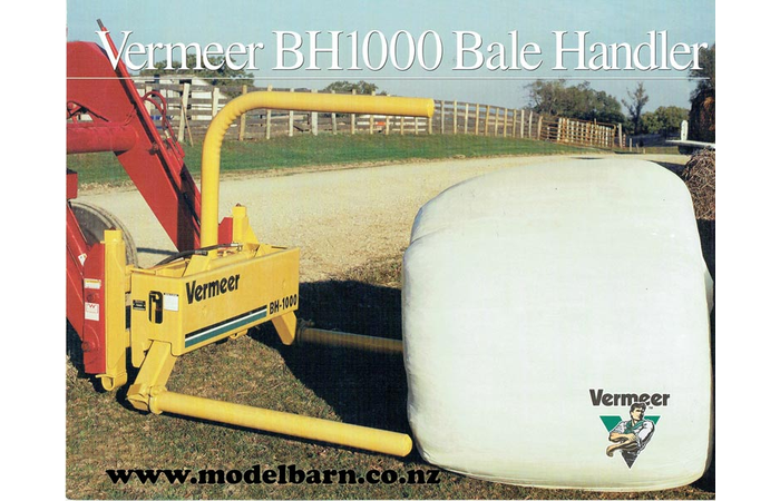 Vermeer BH1000 Bale Handler Sales Brochure