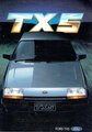 Ford Telstar TX5 Car Sales Brochure