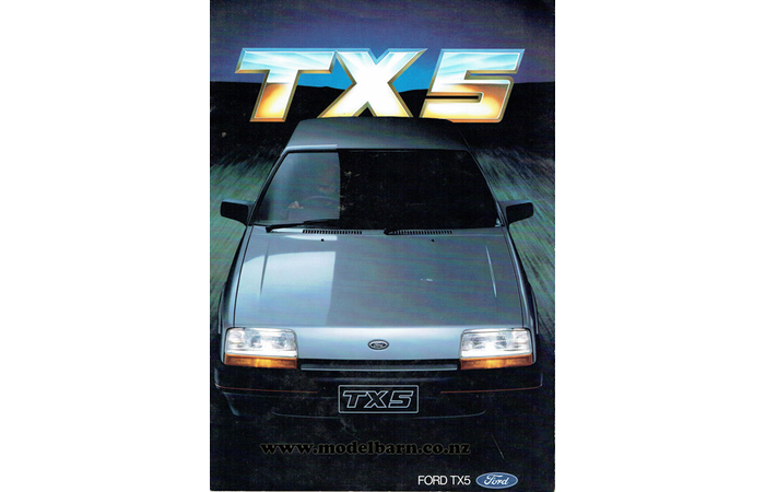 Ford Telstar TX5 Car Sales Brochure