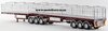 1/50 Freighter Flat Top B-Double Trailer Set "Muscat Haulage"