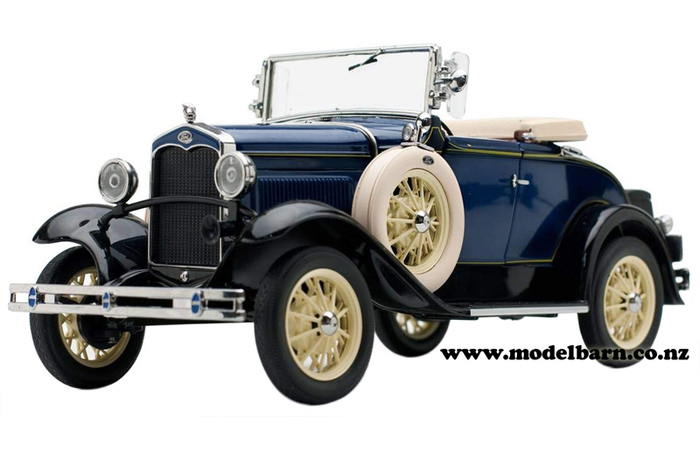 1/18 Ford Model A Roadster (1931, Riviera Blue)