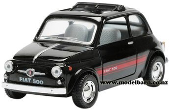 1/24 Fiat 500 (black)-other-vehicles-Model Barn