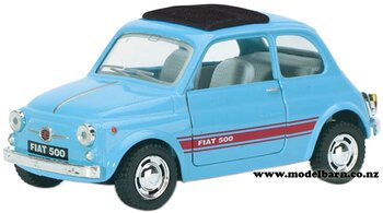 1/24 Fiat 500 (light blue)-other-vehicles-Model Barn