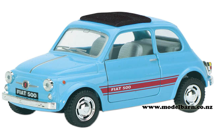 1/24 Fiat 500 (light blue)