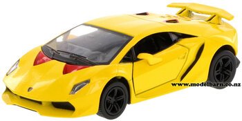 1/38 Lamborghini Sesto Elemento (yellow)-lamborghini-Model Barn
