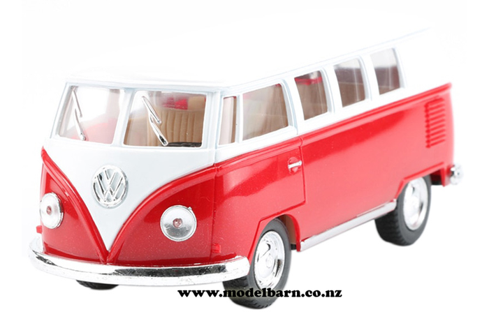 1/32 VW Kombi Bus (1962, red & white)