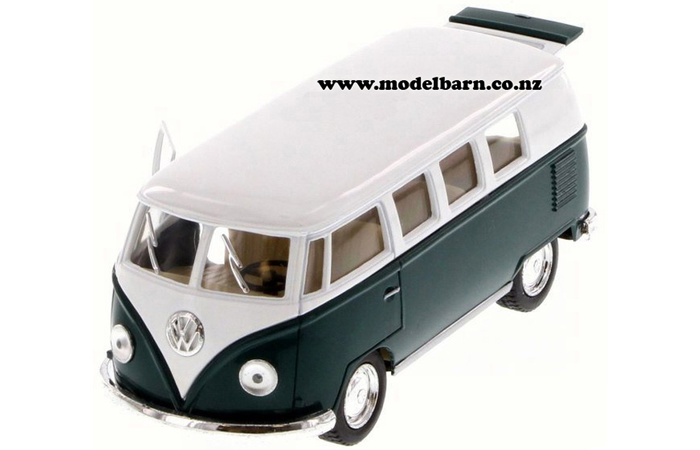 1/32 VW Kombi Bus (1962, green & white)