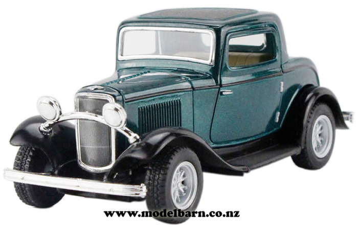 1/34 Ford 3-Window Coupe (1932, green)