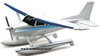 1/42 Cessna 172 Skyhawk with Floats Kitset (blue & white)