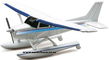 1/42 Cessna 172 Skyhawk with Floats Kitset (blue & white)-other-items-Model Barn