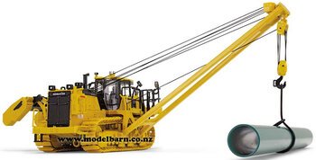 1/50 Komatsu D155CX-8 with K170 Pipelayer-construction-and-forestry-Model Barn