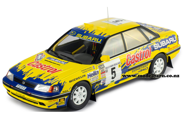 1/18 Subaru Legacy RS No 5 "Rally of NZ 1992" Poissum Bourne