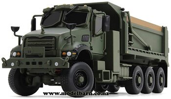 1/50 Mack Defense M917A3 Heavy Tip Truck (green)-trucks-and-trailers-Model Barn