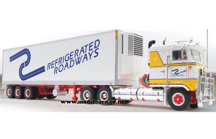 1/64 Kenworth COE with Refer Semi-Trailer "Refrigerated Roadways"