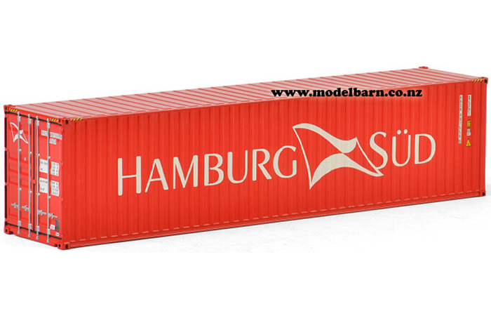 1/50 40ft Metal Shipping Container "Hamburg Sud"