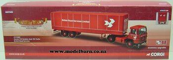 1/50 Scania 110 Prime Mover & Semi Box Trailer "British Road Services"-scania-Model Barn