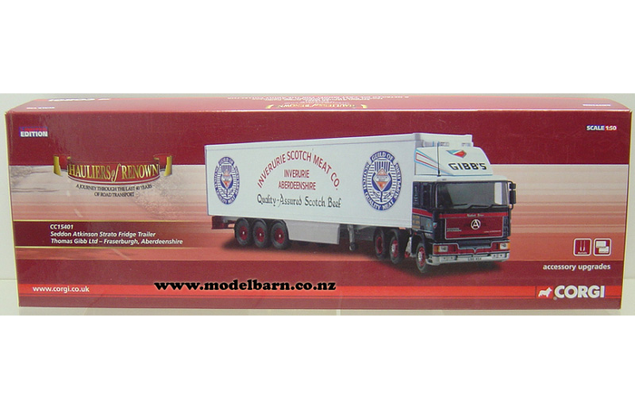 1/50 Seddon Atkinson Strato Prime Mover & Semi Refer Trailer "Gibb's"