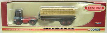 1/76 ERF LV Prime Mover & Semi Flatdeck Trailer & Load "WH Malcolm Ltd"-erf-Model Barn