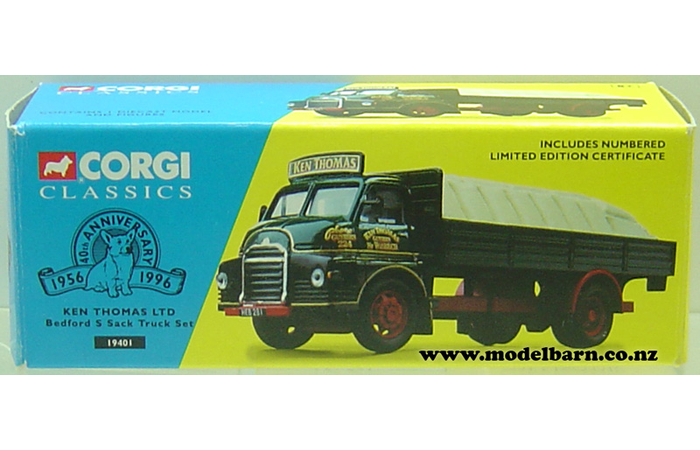 1/50 Bedford S 4-Wheel Flatdeck Sack Truck "Ken Thomas"