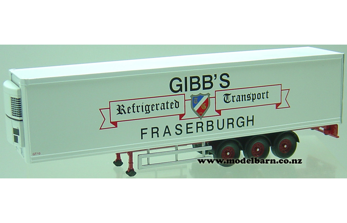 1/50 Semi Refer Trailer "Gibb's Refrigerated Transport"