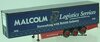 1/50 Semi Curtainside Trailer "Malcolm Logistics Services"