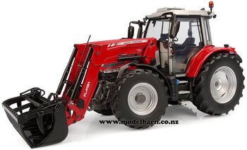 1/32 Massey Ferguson 5S.135 with FL.4121 Loader & Grab-farm-equipment-Model Barn