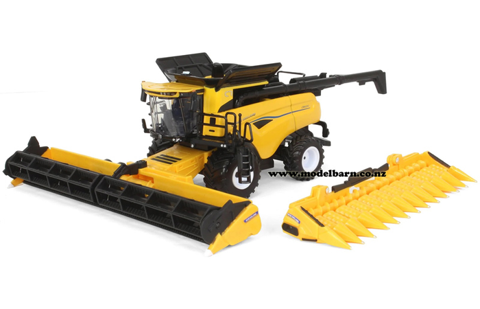 1/64 New Holland CR8.90 Combine Harvester with Grain & Corn Heads