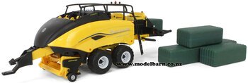 1/32 New Holland 340 Plus Big Square Baler (yellow & black)-farm-equipment-Model Barn