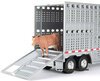 1/32 Freightliner 122SD with Semi Livestock Trailer & Cattle