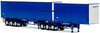 1/50 Freighter Eziliner B-Double Trailer Set (blue)