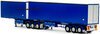 1/50 Freighter Eziliner B-Double Trailer Set (blue)