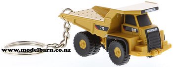 Keyring Caterpillar 770 Dump Truck-construction-and-forestry-Model Barn