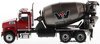 1/50 Western Star 4700 SF Concrete Mixer (Metallic Red & Gunmetal Grey)