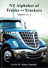 NZ Alphabet of Trucks & Truckers Volume 1; A-I Book-other-items-Model Barn