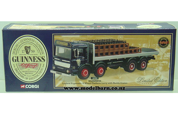 1/50 Leyland Ergomatic 8-Wheel Platform Lorry with Bottle Crates Load "Guinness"