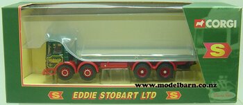 1/50 AEC 8-Wheel Platform Lorry "Eddie Stobart Ltd"-aec-Model Barn