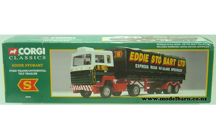 1/50 Ford Transcontinental Prime Mover & Semi Tilt Trailer "Eddie Stobart Ltd"