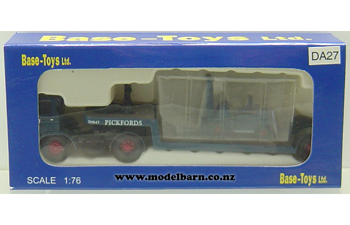 1/76 Leyland Mastiff Prime Mover & Semi Low Loader Trailer & Forklift "Pickford