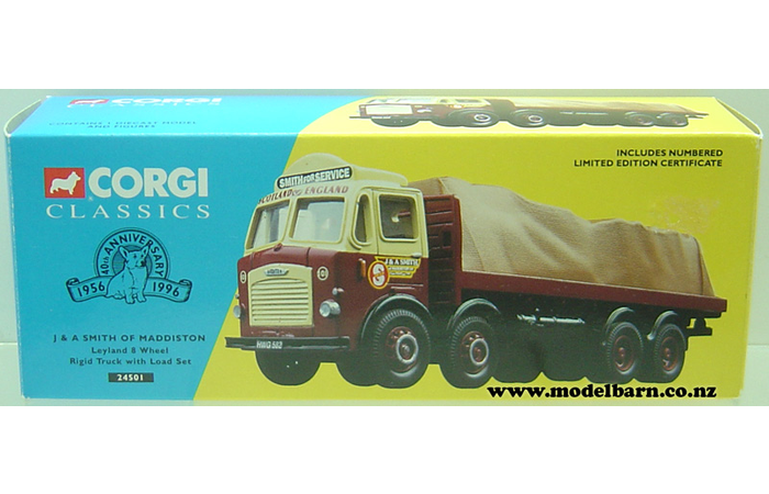 1/50 Leyland 4-Axle Flatdeck Truck "J & A Smith of Maddiston""