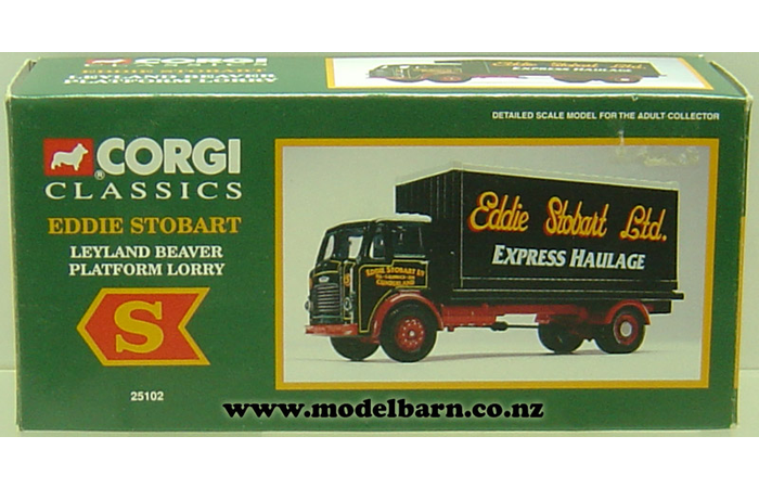 1/50 Leyland Beaver Flatdeck Truck with Container "Eddie Stobart Ltd"