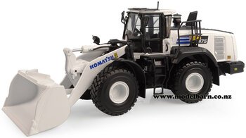 1/50 Komatsu WA475-10 Wheel Loader (white)-construction-and-forestry-Model Barn