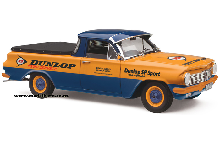 1/18 Holden EH Ute (orange & blue) "Dunlop"