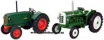 1/43 Oliver 70 & Oliver 600 Tractor Combo-oliver,-cockshutt-Model Barn