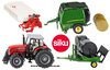 1/32 Massey Ferguson 8280 Xtra with Mower, Baler & Wrapper Combo