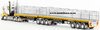 1/50 Kenworth K200 2.3m & Freighter Flat Top B-Double Trailer Combo "Big Hill Cranes"