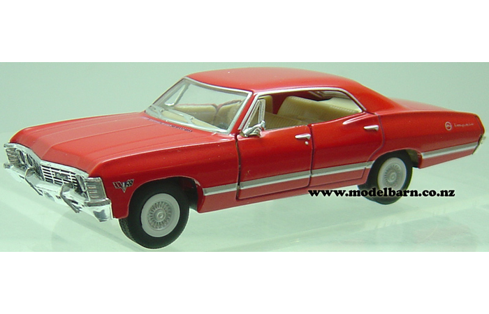 1/43 Chev Impala (1967, red, unboxed)