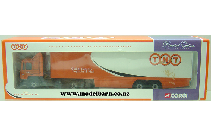 1/50 MAN 18.343 Prime Mover & Semi Box Trailer "TNT"