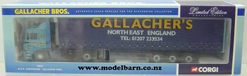 1/50 MAN Prime Mover & Semi Curtainside Trailer "Gallacher Bros"-man-Model Barn